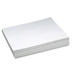 Pacon Skip-A-Line Ruled Newsprint Paper, 3/4" Two-Sided Long Rule, 8.5 x 11, 500/Pack (2635)
