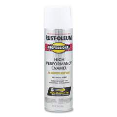 Rust-Oleum Professional High Performance Enamel Spray, Flat White, 15 oz Aerosol Can (7590838)