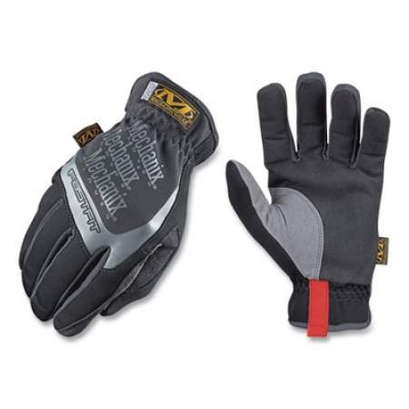 Mechanix Wear FastFit Work Gloves, Black, Small (MFF05008)