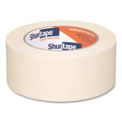 Shurtape CP 105 General Purpose Grade Medium-High Adhesion Masking Tape, 1.88" x 60.15 yds, Natural, 24/Carton (120407)