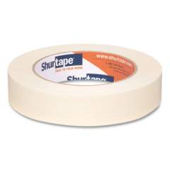 Shurtape CP 105 General Purpose Grade Medium-High Adhesion Masking Tape, 0.94" x 60.15 yds, Natural, 36/Carton (140431)