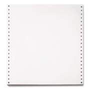Willamette Blank Continuous Paper, 1-Part, 20 lb, 9.5 x 5.5, White, 5,400/Carton (955027)