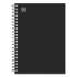 TRU RED Premium One-Subject Notebook, Medium/College Rule, Black Cover, 7 x 4.38, 80 Sheets (58347MCC)