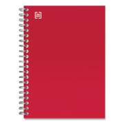 TRU RED Premium One-Subject Notebook, Medium/College Rule, Red Cover, 7 x 4.38, 80 Sheets (58349MCC)