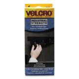 VELCRO Industrial Strength Heavy-Duty Fastener, 2" x 4 ft, Black, 2/Pack (90593)
