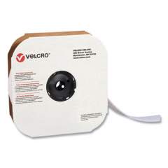 VELCRO Sticky-Back Fasteners, Loop Side, 2" x 75 ft, White (191181)