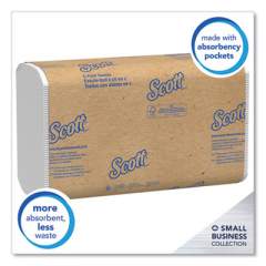 Scott Essential C-Fold Towels,Convenience Pack, 10 1/8 x 13 3/20, White, 200/PK,9PK/CT (03623)
