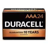Duracell CopperTop Alkaline AAA Batteries, 24/Box (MN2400B24000)