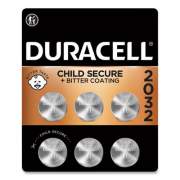 Duracell Lithium Coin Batteries, 2032, 6/Pack (DL2032B6PK)