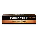Duracell CopperTop Alkaline AAA Batteries, 36/Pack (MN24P36)
