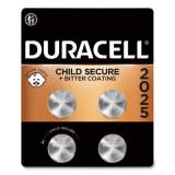 Duracell Lithium Coin Batteries, 2025, 4/Pack (DL2025B4PK)