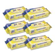 LYSOL Disinfecting Wipes Flatpacks, 6.69 x 7.87, Lemon and Lime Blossom, 80 Wipes/Flat Pack, 6 Flat Packs/Carton (99716CT)