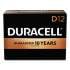 Duracell CopperTop Alkaline D Batteries, 12/Box (MN1300)