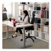 Floortex Cleartex Ultimat Polycarbonate Chair Mat for Low/Medium Pile Carpet, 48 x 53, Clear (ER1113423ER)