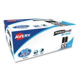 Avery MARKS A LOT Desk-Style Dry Erase Marker Value Pack, Broad Chisel Tip, Black, 36/Pack (98207)