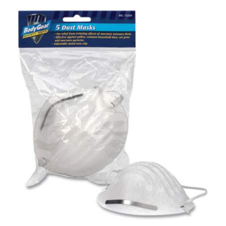 BodyGear Dust Mask, 5/Pack (13259)