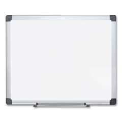 MasterVision Porcelain Value Dry Erase Board, 48 x 96, White, Aluminum Frame (CR1501170MV)