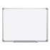 MasterVision Earth Silver Easy Clean Dry Erase Boards, 48 x 96, White, Aluminum Frame (MA2100790)