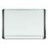 MasterVision Lacquered steel magnetic dry erase board, 48 x 96, Silver/Black (MVI210201)