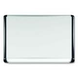 MasterVision Porcelain Magnetic Dry Erase Board, 48x72, White/Silver (MVI270401)