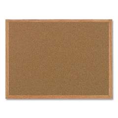 MasterVision Value Cork Bulletin Board with Oak Frame, 48 x 72, Natural (SF352001239)