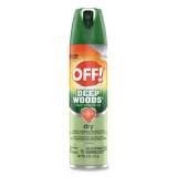 OFF! Deep Woods Dry Insect Repellent, 4 oz, Aerosol, Neutral, 12/Carton (315652)