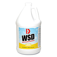 Water-Soluble Deodorant, Lemon, 1 gal Bottle, 4/Carton (1618)