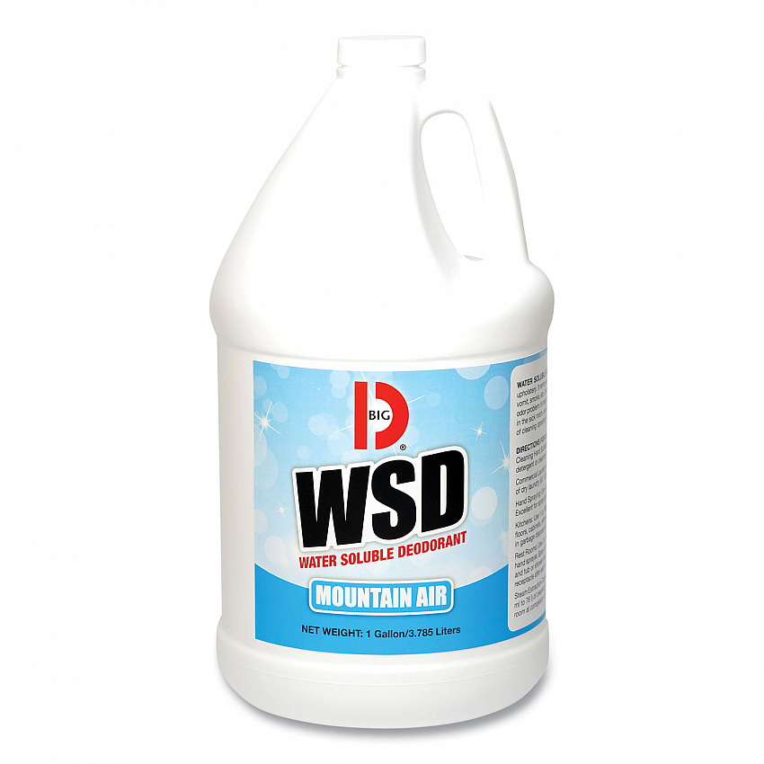 Water-Soluble Deodorant, Mountain Air, 1 gal Bottle, 4/Carton (1358)