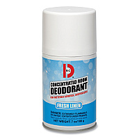Metered Concentrated Room Deodorant, Fresh Linen, 7 oz Aerosol Spray, 12/Box (472)