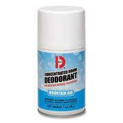 Big D Metered Concentrated Room Deodorant, Mountain Air Scent, 7 oz Aerosol Spray, 12/Carton (463)