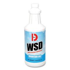 Big D Water-Soluble Deodorant, Mountain Air, 32 oz Bottle, 12/Carton (358)