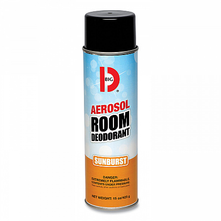 Aerosol Room Deodorant, Sunburst, 15 oz Can, 12/Carton (351)