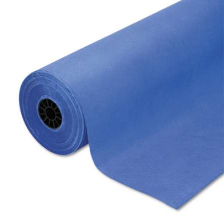 Pacon Rainbow Duo-Finish Colored Kraft Paper, 35lb, 36" x 1000ft, Royal Blue (63200)