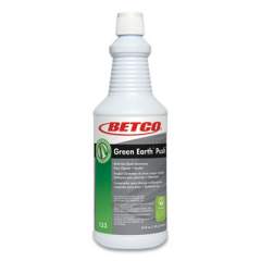 Betco Green Earth Push Enzyme Multipurpose Cleaner, New Green Scent, 32 oz Bottle, 12/Case (1331200)