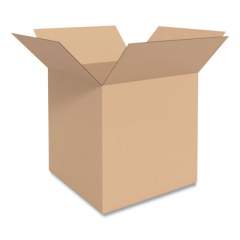 Coastwide Professional Fixed-Depth Shipping Boxes, 275 lb Mullen Rated, Regular Slotted Container (RSC), 26 x 26 x 26, Brown Kraft (57073)