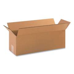 Coastwide Professional Fixed-Depth Shipping Boxes, 200 lb Mullen Rated, Regular Slotted Container (RSC), 18 x 6 x 4, Brown Kraft, 25/Bundle (57079)