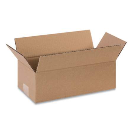 Coastwide Professional Fixed-Depth Shipping Boxes, Regular Slotted Container (RSC), 12 x 6 x 4, Brown Kraft, 25/Bundle (120604)