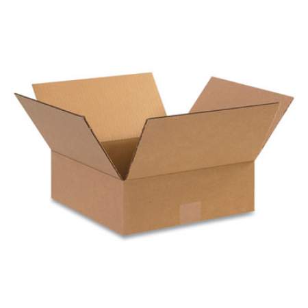Coastwide Professional Fixed-Depth Shipping Boxes, Regular Slotted Container (RSC), 12 x 12 x 4, Brown Kraft, 25/Bundle (121204)