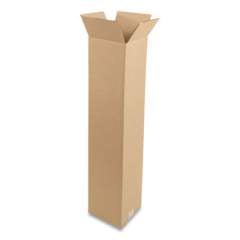 Coastwide Professional Fixed-Depth Shipping Boxes, 200 lb Mullen Rated, Regular Slotted Container (RSC), 8 x 8 x 40, Brown Kraft, 20/Bundle (60080840)