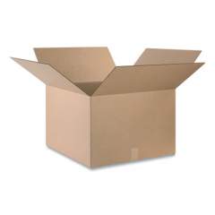 Coastwide Professional Fixed-Depth Shipping Boxes, 200 lb Mullen Rated, Regular Slotted Container (RSC), 24 x 24 x 16, Brown Kraft, 10/Bundle (60242416)