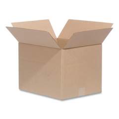 Coastwide Professional Fixed-Depth Shipping Boxes, 200 lb Mullen Rated, Regular Slotted Container (RSC), 14 x 14 x 6, Brown Kraft, 25/Bundle (63141406)