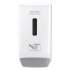 Coastwide Professional J-Series Wall-Mounted Manual Hand Sanitizer Dispenser, 1,200 mL, 6.12 x 4.11 x 11.5, White (JMHW)