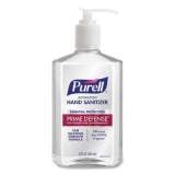 PURELL Prime Defense Advanced 85% Alcohol Gel Hand Sanitizer, 12 oz Pump Bottle, Clean Scent (369912)