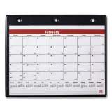 TRU RED Desk/Wall Calendar, 8 x 11, White/Red/Black Sheets, 12-Month (Jan to Dec): 2022 (1294922)