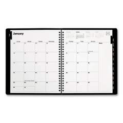 TRU RED Monthly Appointment Book with Planner Pocket, 9 x 7, Black Cover, 14-Month (Dec to Jan): 2021 to 2023 (5218322)