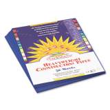 SunWorks Construction Paper, 58lb, 9 x 12, Dark Blue, 50/Pack (7303)