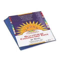 SunWorks Construction Paper, 58lb, 9 x 12, Blue, 50/Pack (7403)