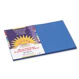 SunWorks Construction Paper, 58lb, 12 x 18, Bright Blue, 50/Pack (7507)
