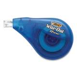 BIC Wite-Out EZ Correct Correction Tape, Non-Refillable, 0.17" x 468", White Tape, 6/Pack (WOTAPP6WHI)