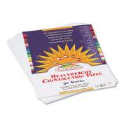 SunWorks Construction Paper, 58lb, 9 x 12, Bright White, 50/Pack (8703)